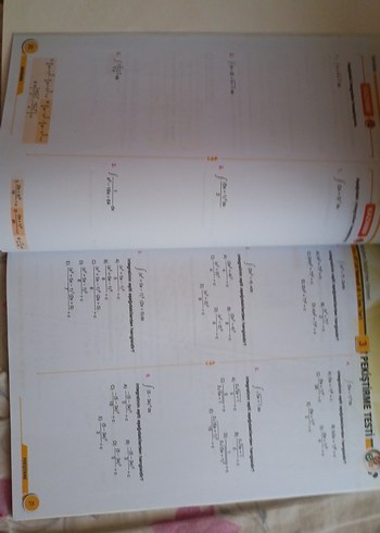 Beden Renk 12. Sınıf Matematik 4. Fasikül İntegral Kitabı