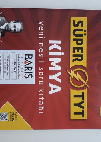 SÜPER TYT Kimya Yeni Nesil Soru Kitabı