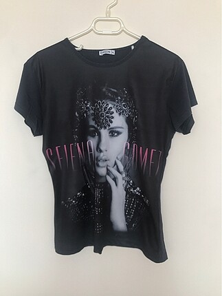 Selena Gomez baskılı tshirt