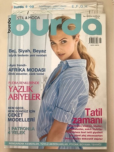 Burda dergisi 2009 yılı Haziran ayı