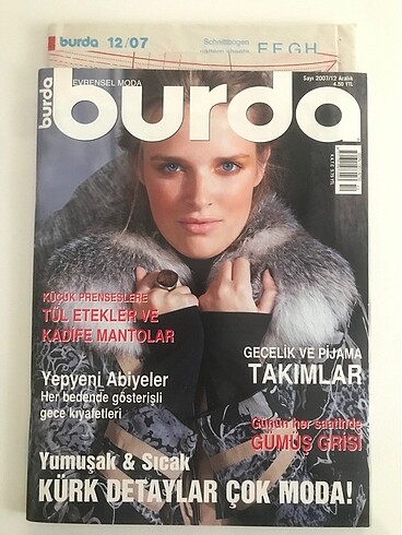 Burda dergisi 2007 yılı Aralık ayı