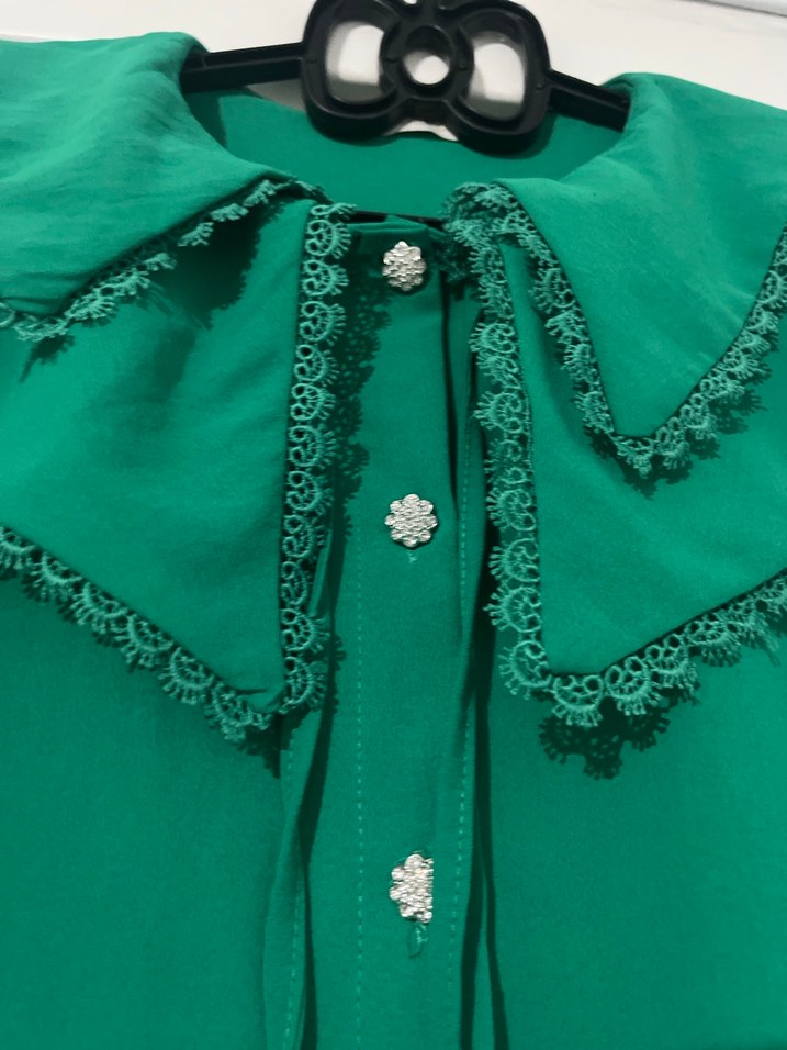 Lamelif Store Yaka Detay Gömlek - Görsel 3