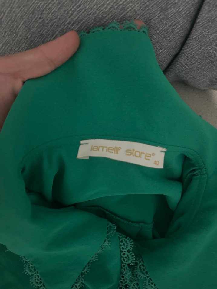 Lamelif Store Yaka Detay Gömlek - Görsel 5