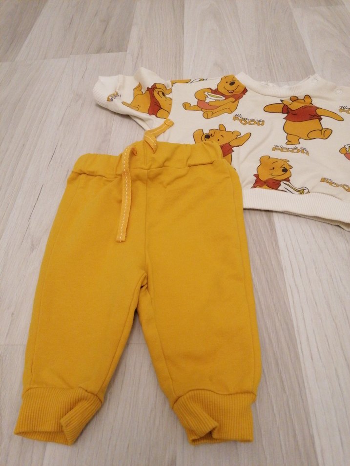 Sarı Baskılı Erkek Bebek Takımı - Görsel 2