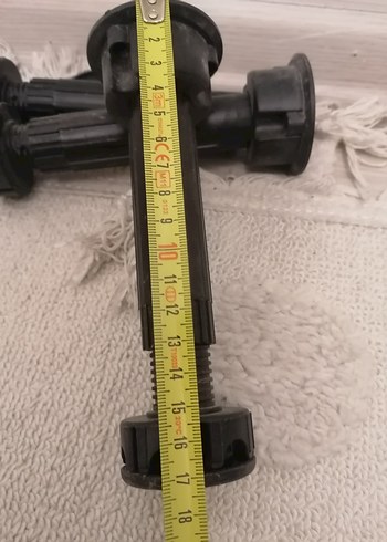 Siyah Ayarlanabilir Plastik Ayaklar 23 adet - Görsel 5