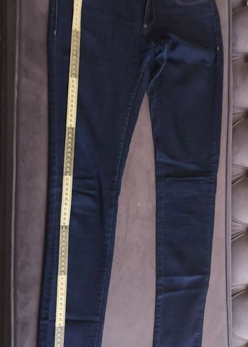 Siyah Dar Kesim Kadın Midi Kot Pantolon - Görsel 3