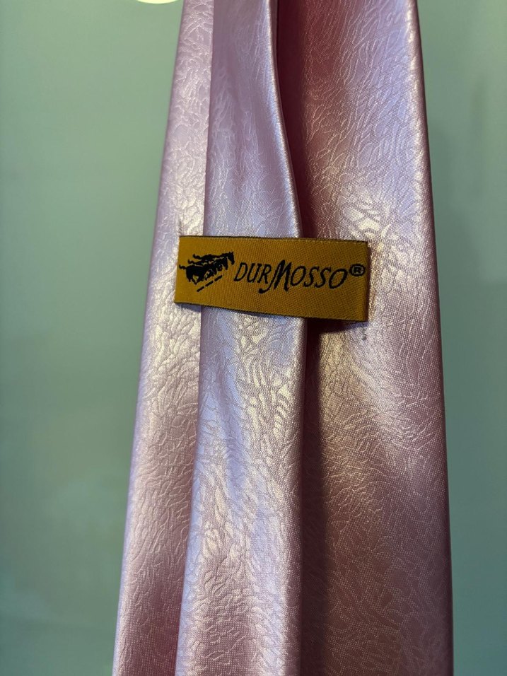 Erkek  kravat Gri Desenli Erkek Kravat - Görsel 4