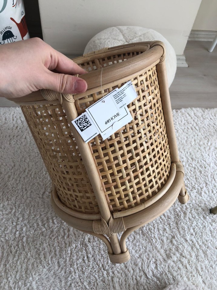 H&M home Bej Hasır Saksı - Görsel 3