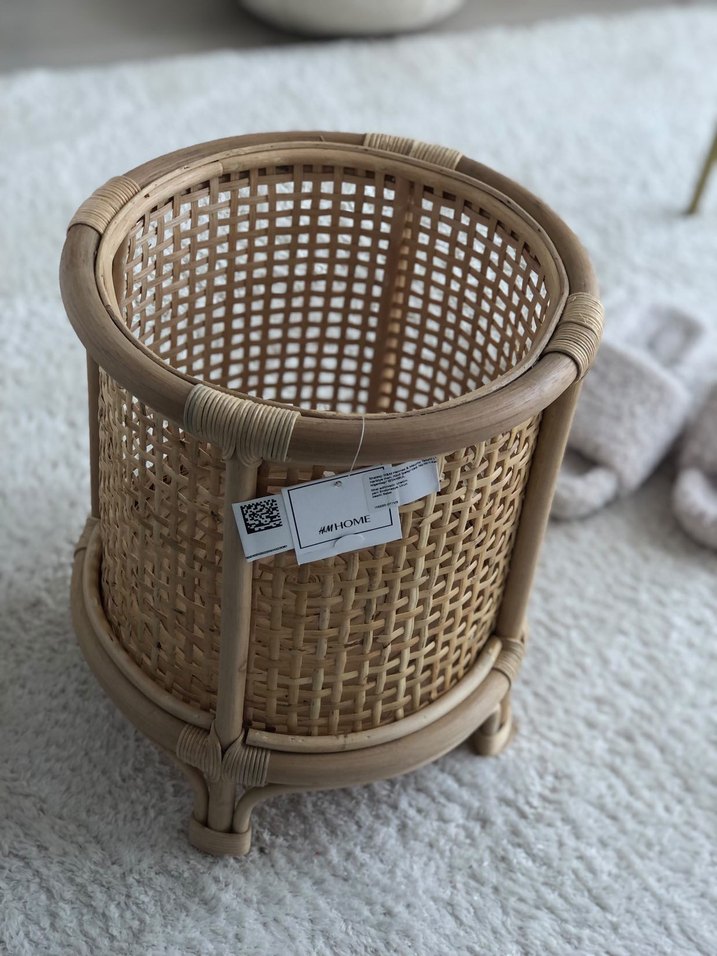 H&M home Bej Hasır Saksı - Görsel 4