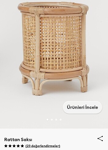 Hmhome Rattan Saksı