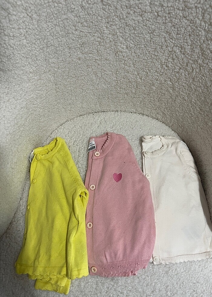 Kız bebek hırka - Görsel 2