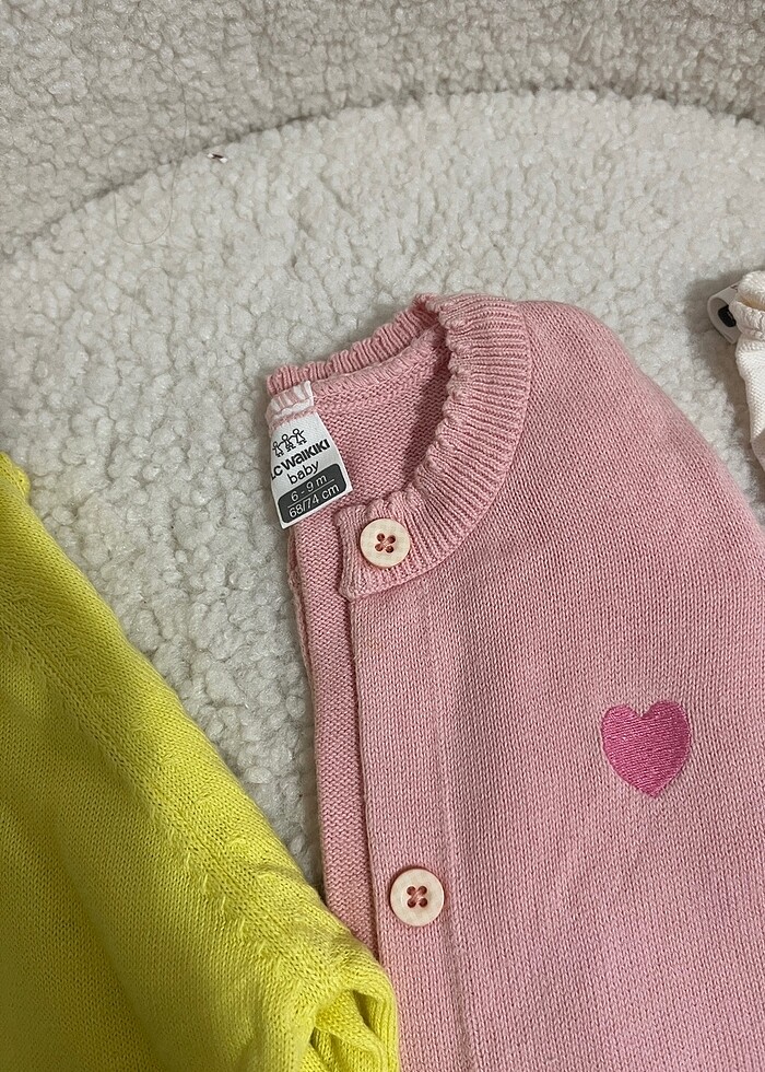 Kız bebek hırka - Görsel 3