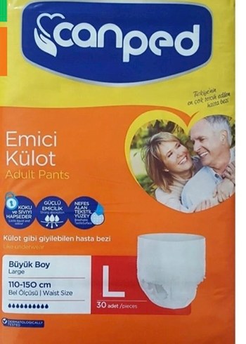 Scanped Emici Large Hasta Bezi Külot 30'lu