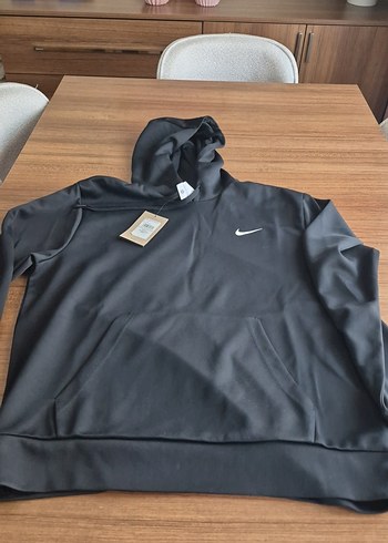 Nike Siyah Kapusonlu Spor Sweatshirt