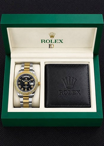 Rolex İki Renkli Klasik Saat