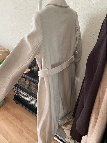 xs Beden ten rengi Renk H&M bej palto