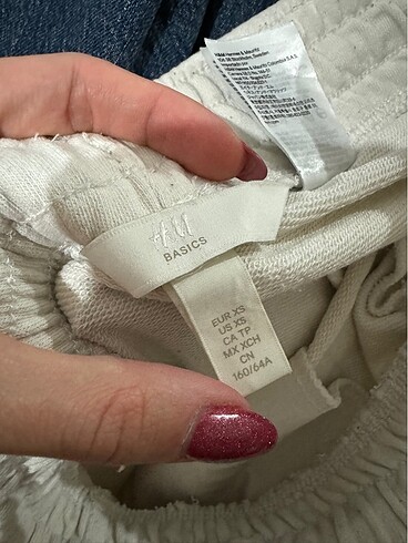 xs Beden H&M şort