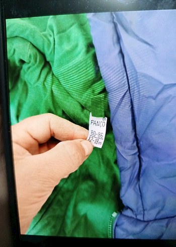 1,5 Yaş Beden mavi Renk Mavi Kürklü Bebek Erkek Tulumu