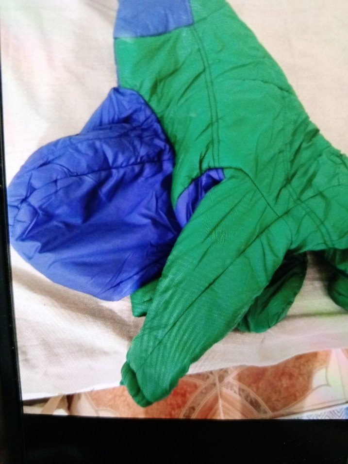 Mavi Kürklü Bebek Erkek Tulumu acil satış - Görsel 5