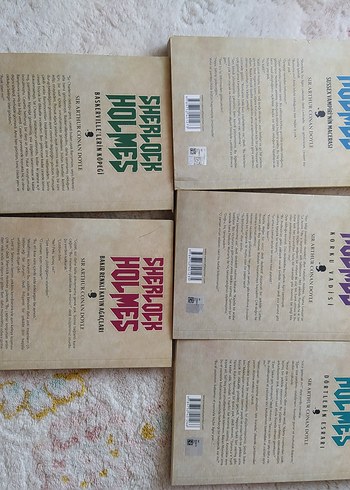  Beden Sherlock Holmes 5 Kitap Seti - Sir Arthur Conan Doyle