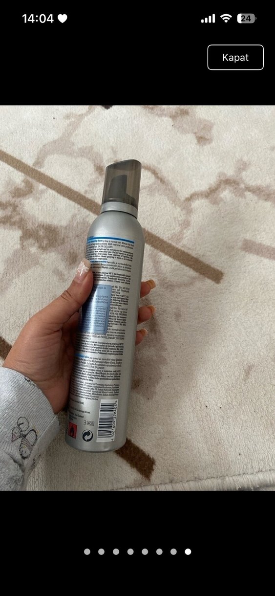 Goldwell Style Sign Power Whip Saç Köpüğü - Görsel 5