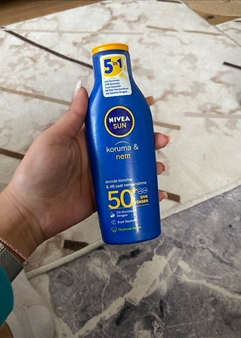 Nivea Sun Koruma & Nem SPF 50 Güneş Kremi - Görsel 3