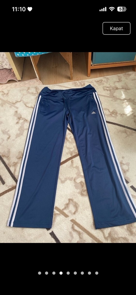 Kadın Lacivert Rahat Kesim Eşofman Altı - Görsel 3