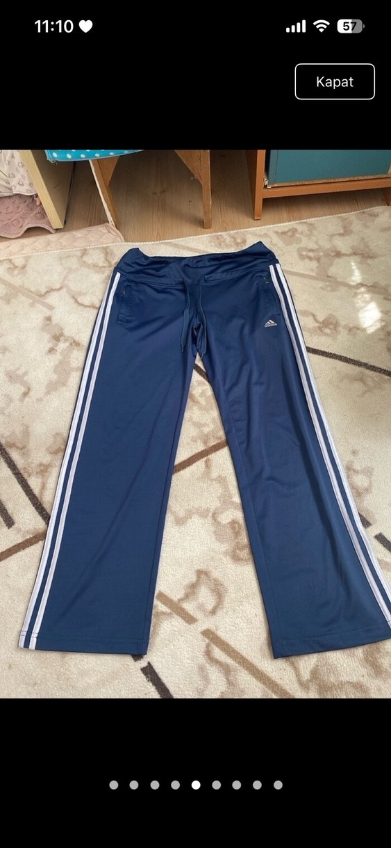 Kadın Lacivert Rahat Kesim Eşofman Altı - Görsel 4