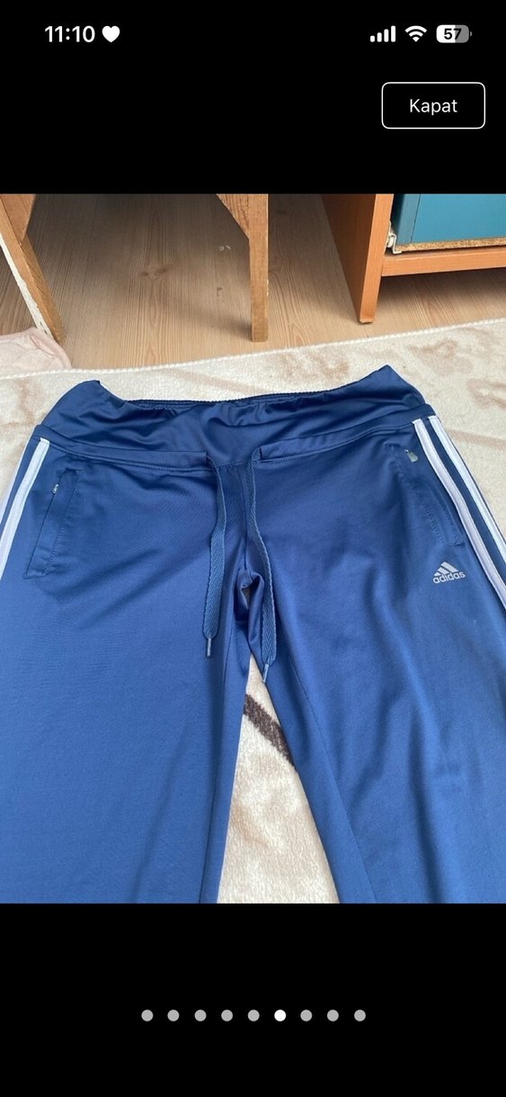 Kadın Lacivert Rahat Kesim Eşofman Altı - Görsel 5