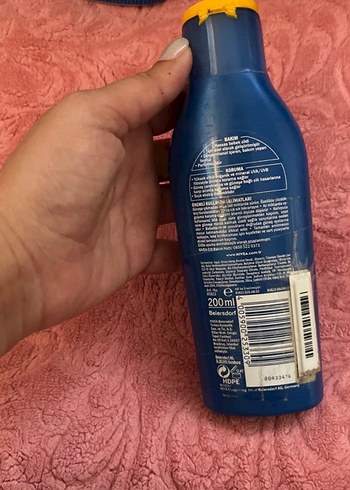 NIVEA Sun Baby Güneş Sütü SPF 50+ Kokusu Yok - Görsel 3