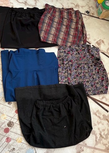 Bohem Tarzda Midi Desenli Hamile Etekleri - Görsel 5