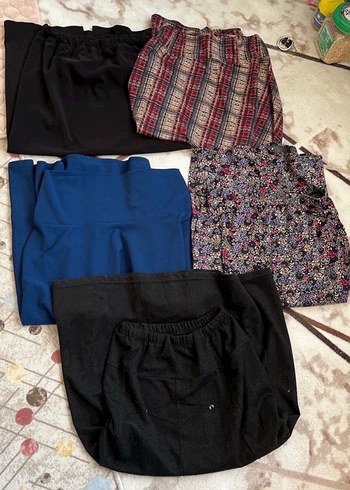 Bohem Tarzda Midi Desenli Hamile Etekleri - Görsel 6