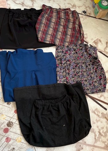 Bohem Tarzda Midi Desenli Hamile Etekleri - Görsel 4