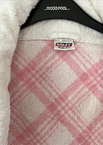 Uzun Kollu Pembe Kadın Sabahlık - Görsel 6