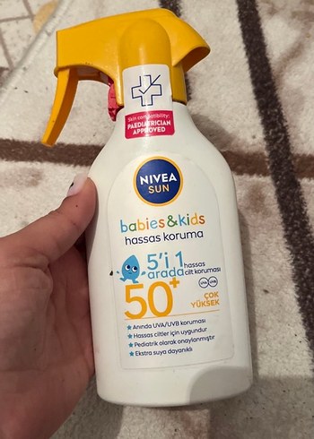 Nivea Sun Bebek ve Çocuk Hassas Koruma SPF 50 - Görsel 2