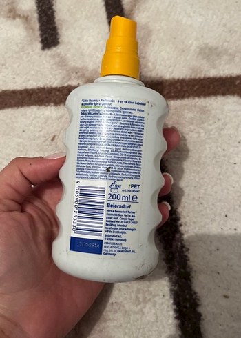 Nivea Bebek ve Çocuk Güneş Koruyucu Sprey SPF50+ - Görsel 3