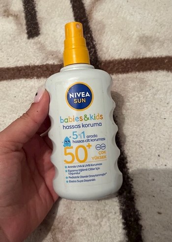 Nivea Bebek ve Çocuk Güneş Koruyucu Sprey SPF50+ - Görsel 2