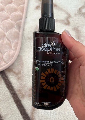 Cire Aseptine Bronzlaştırıcı Güneş Yağı 200 ml - Görsel 2