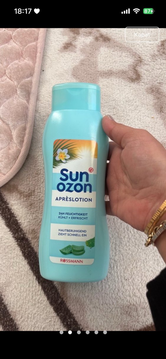 Sun Ozon Cilt Sakinleştirici Güneş Sonrası Losyon - Görsel 2