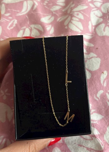 Altın Renk Mini Harfli 925 ayar - Görsel 4