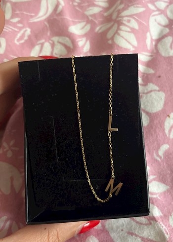 Altın Renk Mini Harfli 925 ayar - Görsel 3