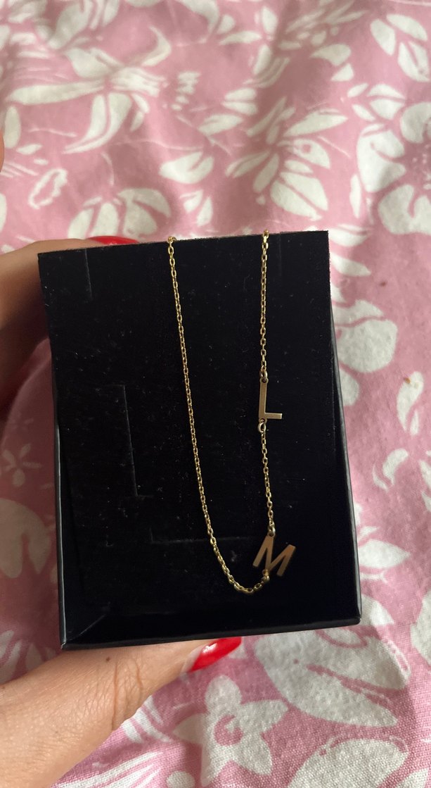 Altın Renk Mini Harfli 925 ayar - Görsel 4