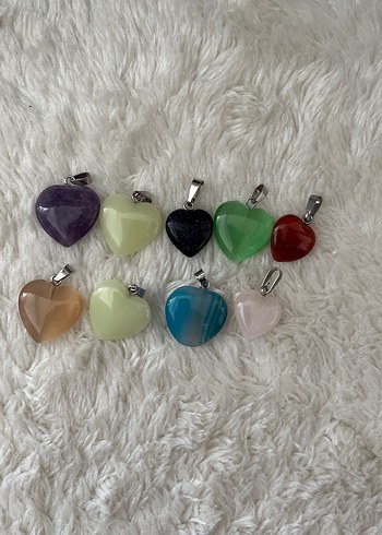 Doğal taş kolye uçları - Görsel 2