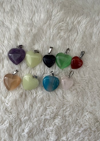 Doğal taş kolye uçları - Görsel 4