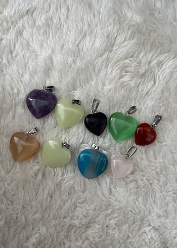 Doğal taş kolye uçları - Görsel 7