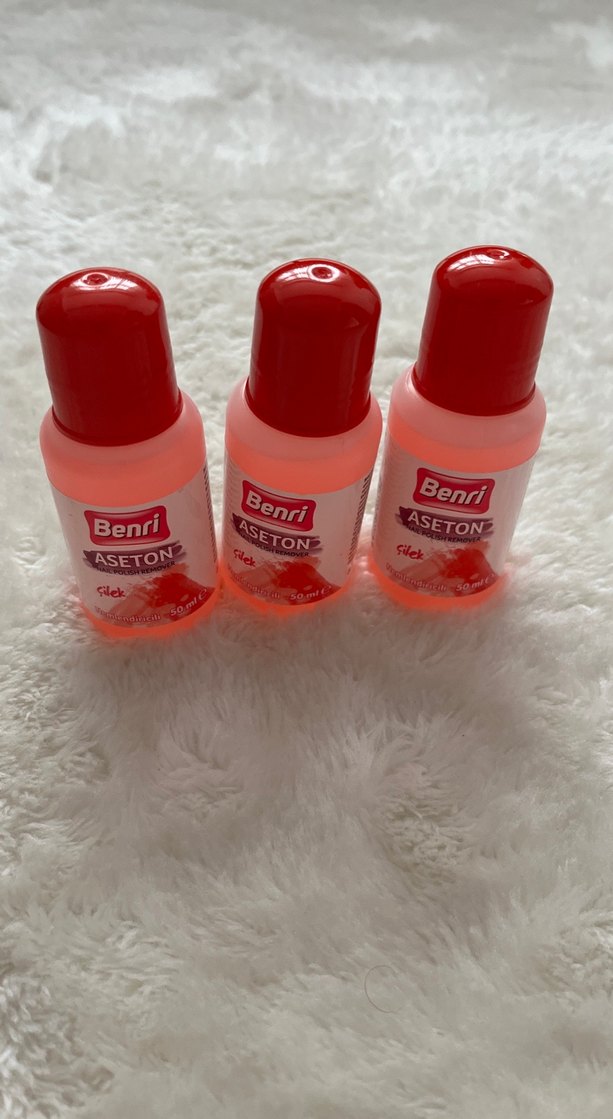 Benri Aseton 3'lü Tırnak Oje Temizleyici - Görsel 4