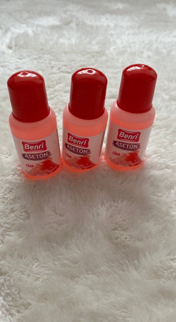 Benri Aseton 3'lü Tırnak Oje Temizleyici - Görsel 2