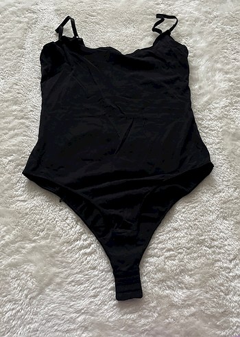 Siyah İnce Askılı Kadın Mayo - Görsel 3