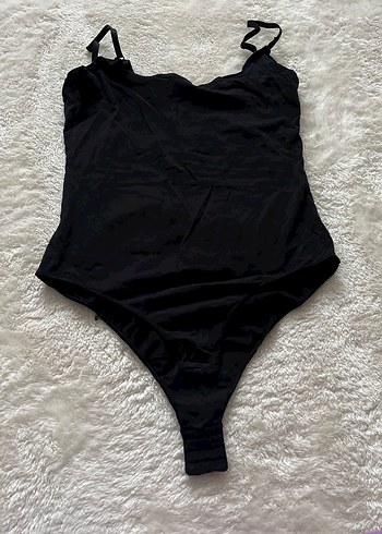 Siyah İnce Askılı Kadın Mayo - Görsel 2