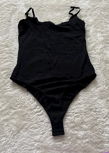 Siyah İnce Askılı Kadın Mayo - Görsel 4